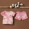 bộ pajamas cotton hữu cơ 100%, được chứng nhận dệt may hữu cơ toàn cầu, mềm mại như mây, an toàn tuyệt đối cho da