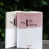 my life lessons self journal, personal development notebook, note-taking notebook, personal notebook, soft cover notebook