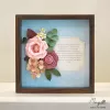 Shing Rose Handmade Paper Flower Painting, Maypaperflower - Chus