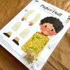 DIY Vietnamese Ao Dai Boy Paper Dolls,  Cute Hand-Drawn Images, Paper Cut Toys, DIY Toys, High Quality Ivory Paper, Unique Gifts, Handmade Gifts