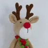 The Christmas Crochet Reindeer is an adorable choice for Christmas, perfect as a cotton reindeer plush or a woolen stuffed animal, making it a delightful Christmas decoration and an ideal Christmas gift for kids.