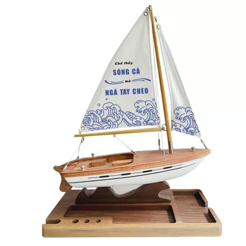 mô hình thuyền buồm lucky c300.t12, cánh buồm vải, biểu tượng ý chí kiên cường, quà tặng kinh doanh
, quà tặng, cao cấp, trang trí, hahawave, chus