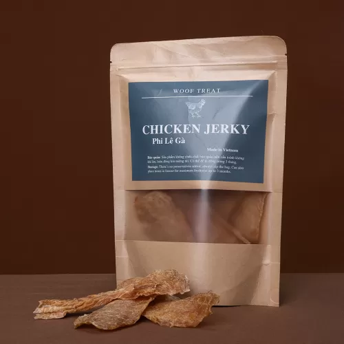 dried chicken jerky, treat for dog & cat, crispy dried chicken, nutritious pet snack, dried fresh chicken snack