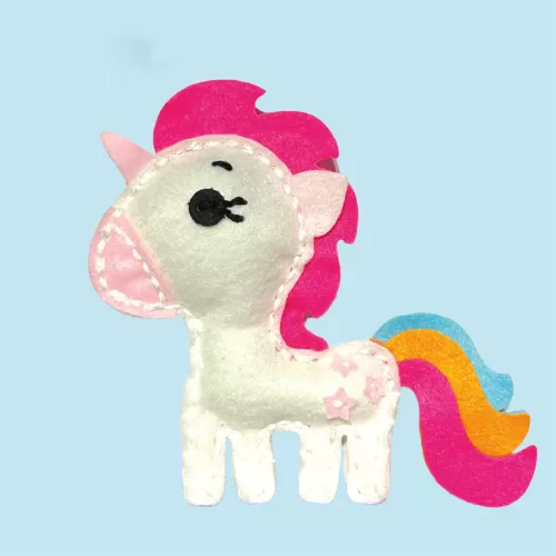 bộ thủ công trẻ tự làm thú nhồi bông 5+ unicorn mrs rainbow, đa dạng mẫu mã, hưỡng dẫn chi tiết, đồ chơi giáo dục, quà tặng cho trẻ