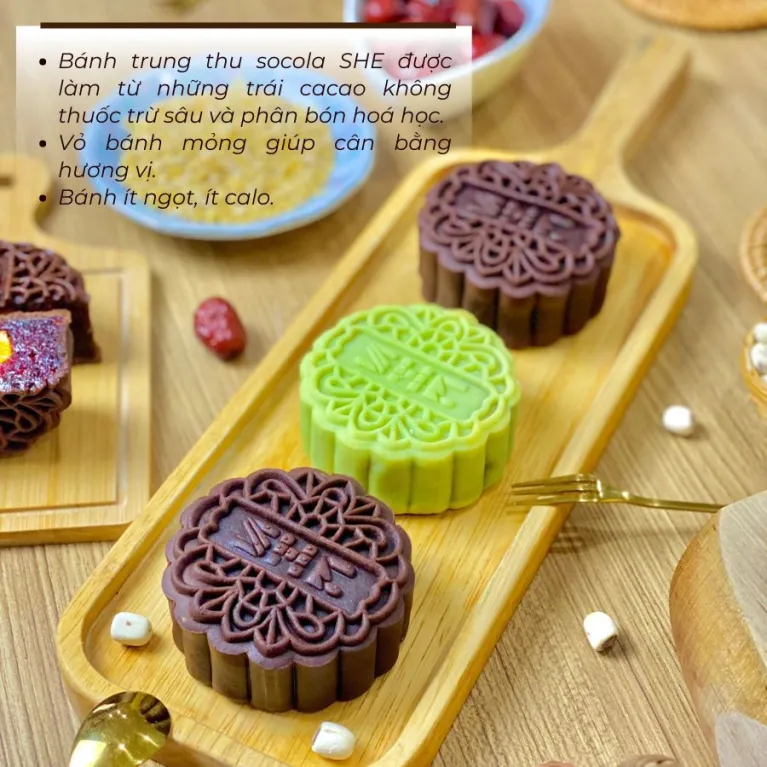 2024 Mooncakes Gift Box, Chocolate Mooncakes, Healthy, Elegant, Moon Festival Gifts, Gifts For Partner, Family Gifts