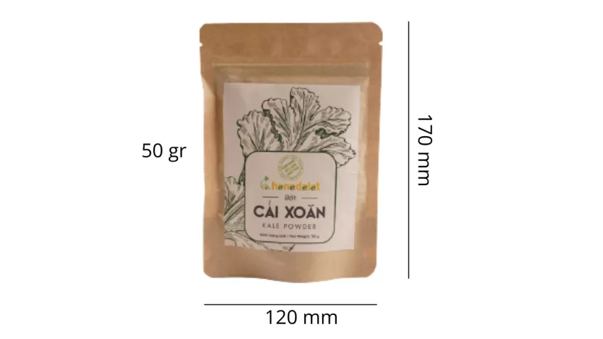 Bột Cải Kale Hữu Cơ Sấy Lạnh, Thực Phẩm Giàu Dinh Dưỡng, Hỗ Trợ Sức Khỏe Toàn Diện, Công Nghệ Sấy Lạnh Nhật Bản, Nguyên Liệu Hữu Cơ