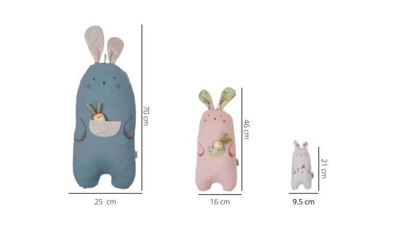 Handmade Fabric Buno Rabbit Doll