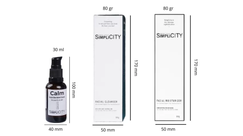 Combo 3 Sản Phẩm Chăm Sóc Da, Combo Chăm Sóc Da Cho Nam, Skincare Cho Da Dầu Mụn, Mỹ Phẩm Thuần Chay