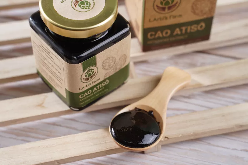 Cao Atisô Hữu Cơ, Làm Từ Lá Atiso Tươi Được Trồng Tại Nông Trại Đạt Chuẩn Organic, Sản Phẩm Tinh Túy Từ Thiên Nhiên