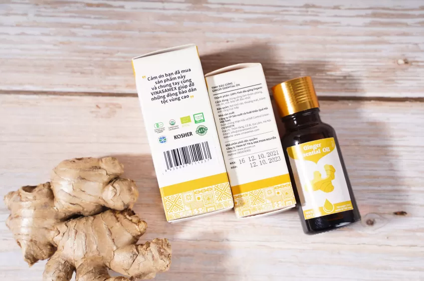 Organic Ginger Essential Oil