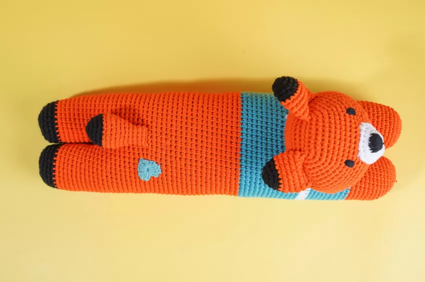 Lazy Fennis Fox Crochet Stuffed