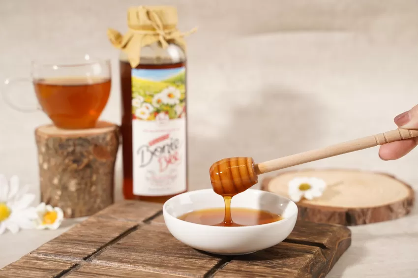 Bb Classic Raw Multifloral Honey, Bonie Bee Classic Honey, Naturally Ripened From The Hive, Premium Honey, Mild Sweet Taste