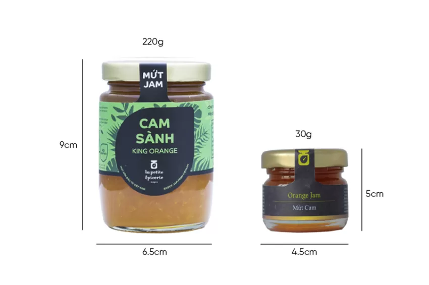 Orange Jam, Preservative-Free Jam, Vitamin C Supplement, Fruit Jam For Breakfast, Jam Spread For Bread