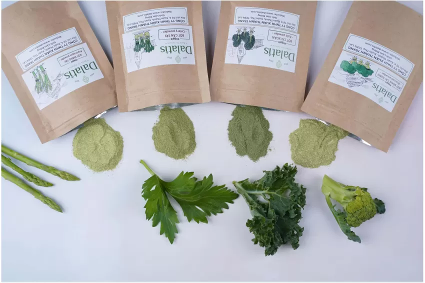 Pure Natural Vegetable Powder, Easy To Process, Cold-Drying Technology, Natural And Safe Ingredients, Nutritious And Health-Supporting