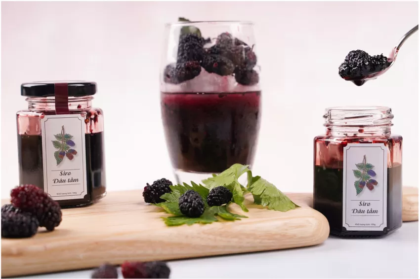 Mulberry Syrup, Natural Food, Fruit Extract, Pure Extract From 100% Mulberries, Healthy Food, Reduces Cancer Risk