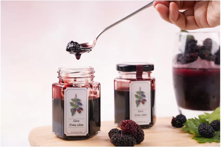 Mulberry Syrup, Natural Food, Fruit Extract, Pure Extract From 100% Mulberries, Healthy Food, Reduces Cancer Risk