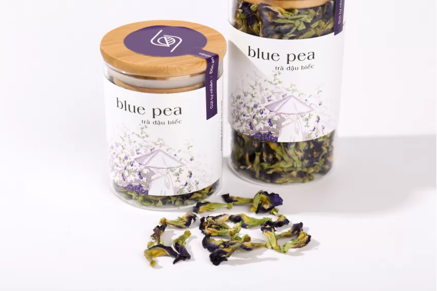 Butterfly Pea Flower Tea for Relaxation and Better Sleep, Herbal Blend for Relaxing, Ethically Sourced Ingredients, Perfect Health Gift