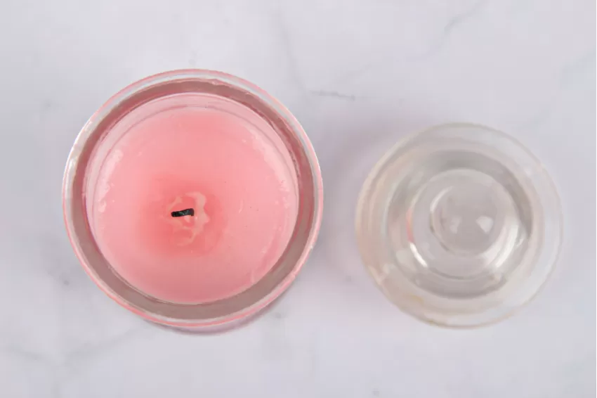 Scented Candles Glass Jar