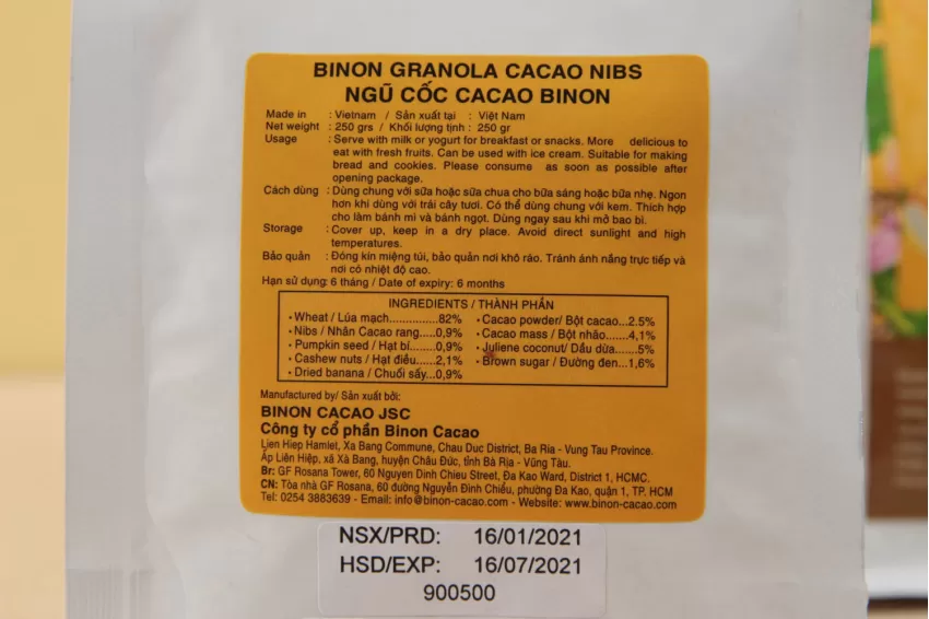 Ngũ Cốc Cacao Nibs, Hương Vị Độc Đáo, Tốt Cho Sức Khỏe, Ngũ Cốc Dinh Dưỡng, Quà Tặng Sức Khỏe, Cacao Nibs, Yến Mạch, Các Loại Hạt, Ăn Vặt Lành Mạnh