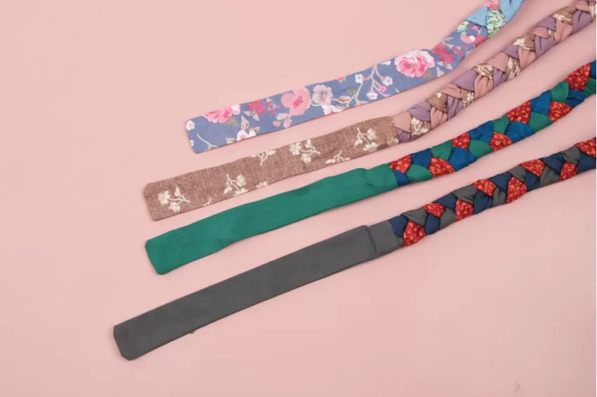 Handmade Cotton Braided Headbands, Unique And Diverse Designs, Handmade Accessory, Vintage Style, Perfect Gift For Feminine Girls