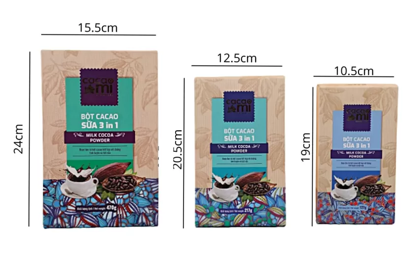 Bột Sữa Cacao 3 Trong 1, Hương Vị Tuyệt Hảo, Nguyên Liệu Cao Cấp, Không Chứa Chất Độc Hại, Phù Hợp Với Đa Dạng Chế Độ Ăn