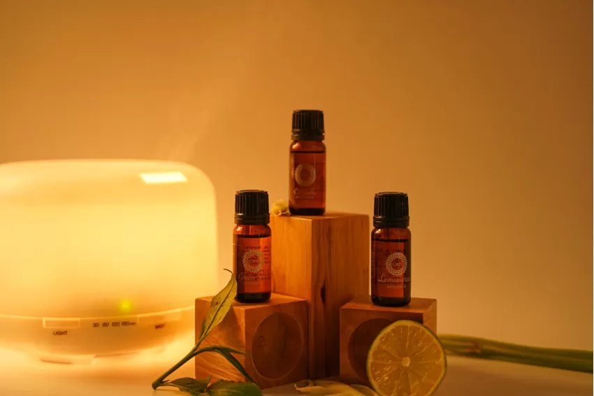 Lemongrass, Green Tea & Java Lemongrass Essential Oils