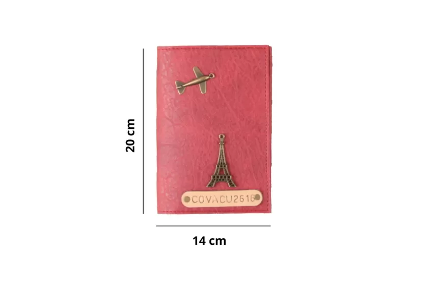Premium Pu Leather Passport Wallet, Soft Pu Leather Wallet, Waterproof Leather, Wallet with Name Card, Handmade Gift, Personalized Gift