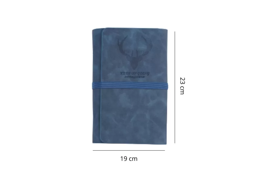 Multifunctional Leather Notebook, Convenient and Smart Design, Replaceable Paper, Card Compartment, Quality Pen Included