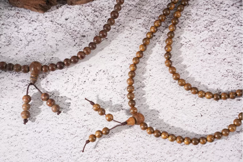 Agarwood Bracelets, Round Beads