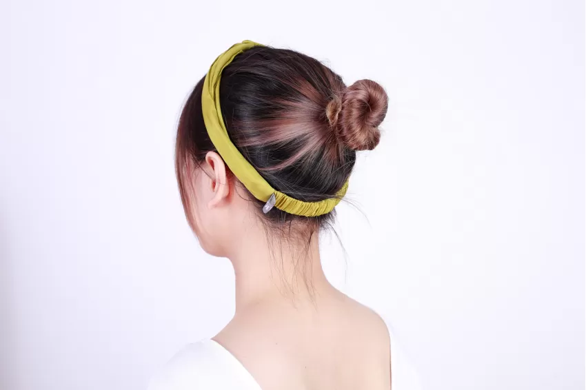 Silk Accessories, Soft Silk Headband, Silk Sleep Mask, Hair Tie Headband, Wide Headband, Silk Hair Ribbon, Silk Hair Clip