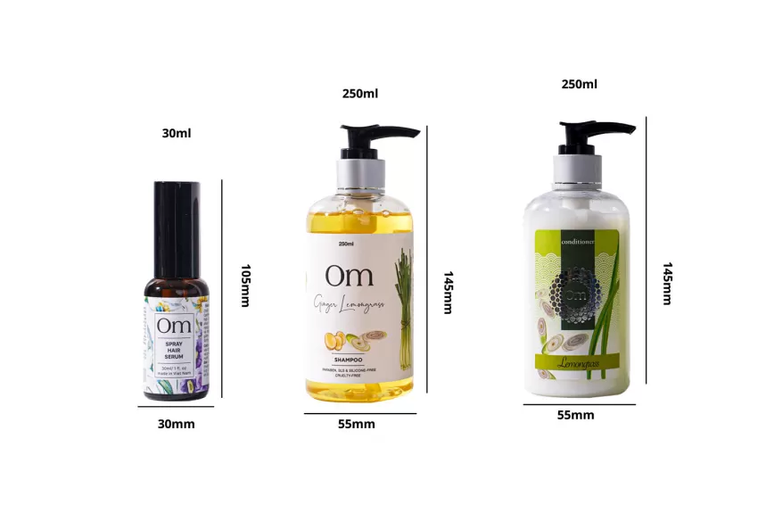 Combo 3 Sản Phẩm Chăm Sóc Tóc, Dầu Gội, Dầu Xả, Serum Dưỡng Tóc Tiện Dụng, Chăm Sóc Tóc Toàn Diện, Nuôi Dưỡng Tóc Chắc Khỏe