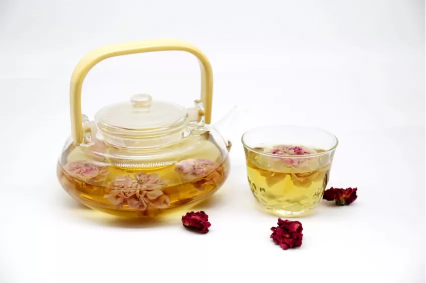 Rose Tea, Natural Ingredients, Good For Health, Stress Relief, Antioxidants, Safety, Eco-friendly, Relaxing, Tea For Health, Beauty Tea