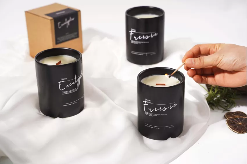 Hand-poured Scented Candles