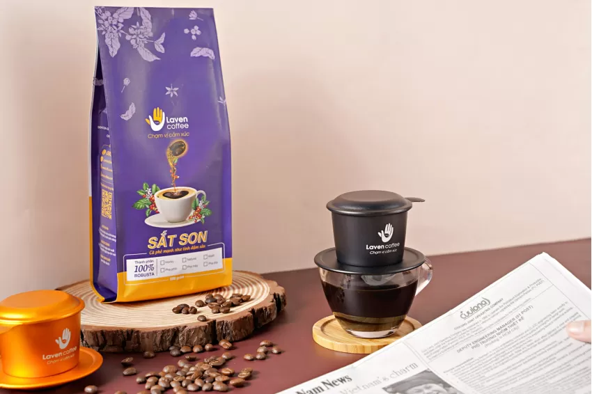 Set Cà Phê Sắt Son, Cà Phê Robusta, Cà Phê Thượng Hạng, Nguyên Liệu Tươi, Đắng Đậm, Nông Nghiệp Địa Phương, Văn Hóa Cà Phê, Người Yêu Cà Phê