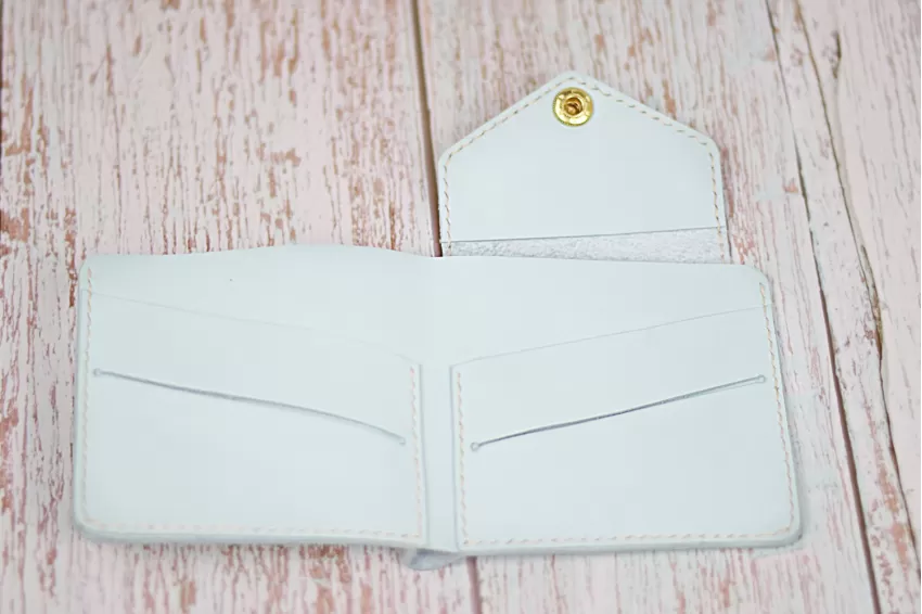 Mini Wallet, Flap Cover, Secure Button, Compact And Elegant Design, Modern Minimalist Design, Gift For Friends And Family