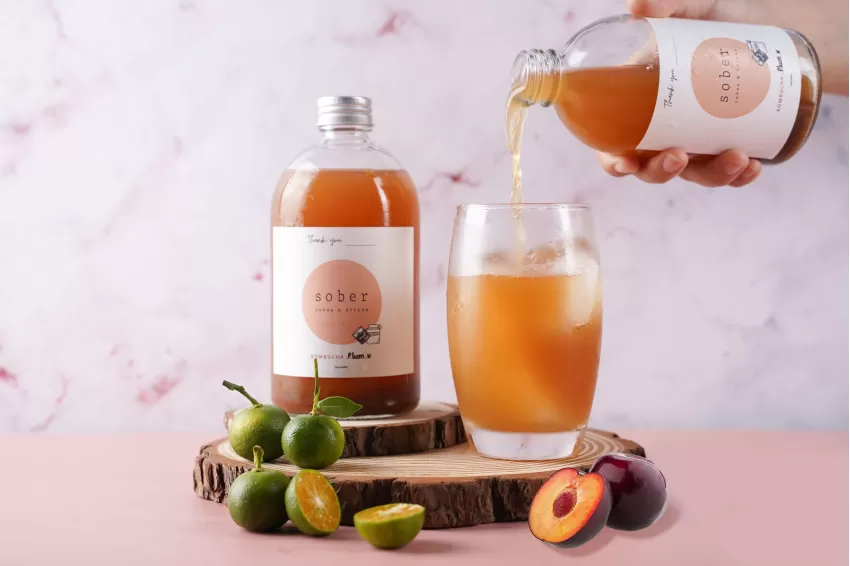 Kombucha Tắc Xí Muội