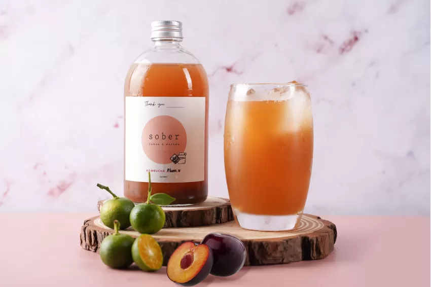 Kombucha Tắc Xí Muội