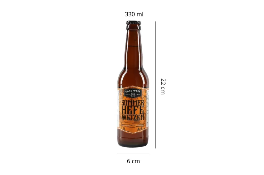 Bia Craft Summer Hefeweizen, Chai 330ml, Hương Vị Mát Lạnh, Nguyên Liệu Lúa Mạch Và Hoa Bia Cao Cấp, Hương Mật Ong Nhẹ Nhàng