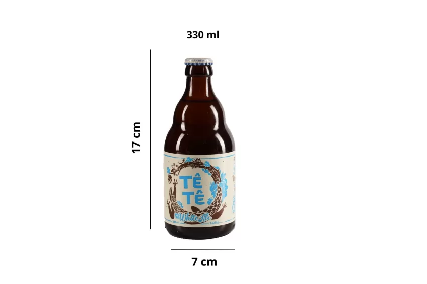 Tê Tê White Ale Bottle Craft Beer, Refreshing And Cool Flavor, Uses Natural Ingredients, Mild Bitterness, Pleasant To Taste