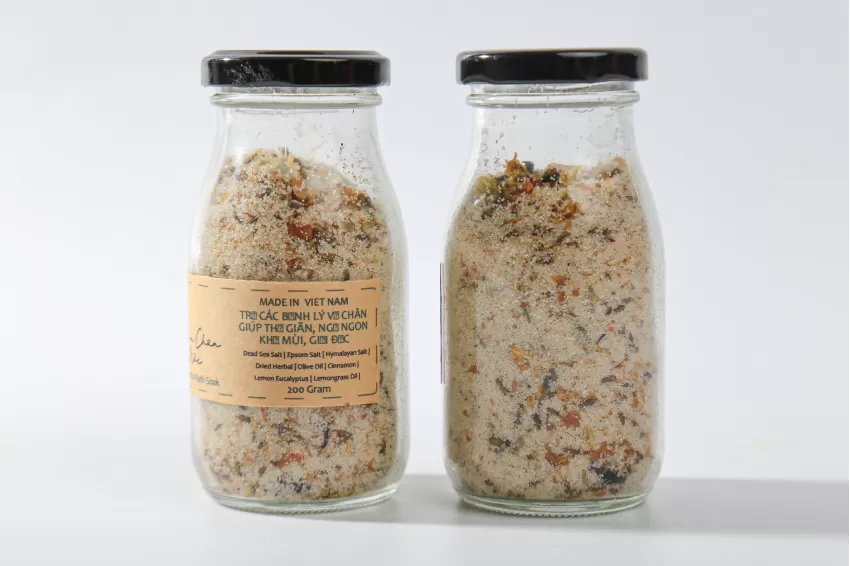 Herbal Bath Soak, Herbal Foot Soak Salt, Medicinal Foot Soak Salt, Herbal Foot Soak Salt, Foot Pain Relief