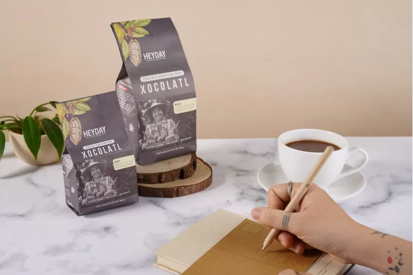 Bột Cacao Hòa tan 3in1 Xocolatl