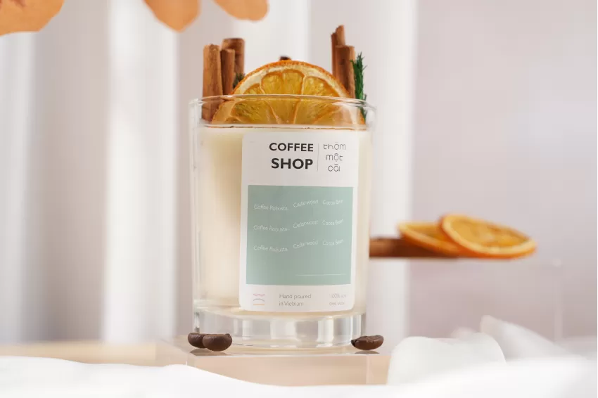 Coffee Shop Original Scented Candle