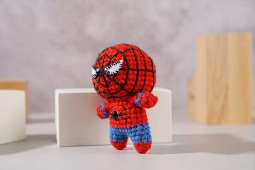 Mom & Baby :: Toys :: Handmade Crochet Spiderman