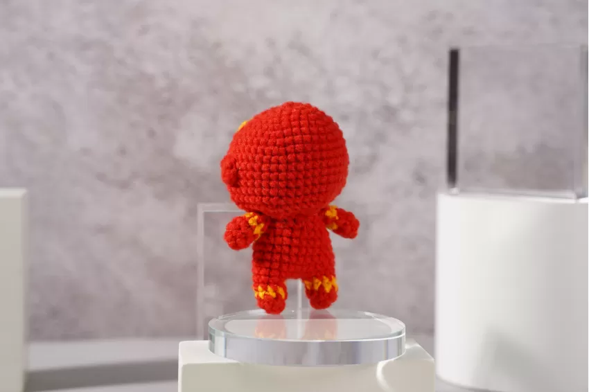 Handmade Crochet Iron Man