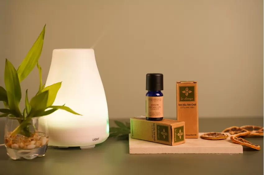 Tinh Dầu Giải Cảm Aroma Life, Nâng Cao Sức Khoẻ, Làm Ấm Cơ Thể, Thành Phần Thiên Nhiên, Lành Tính, An Toàn