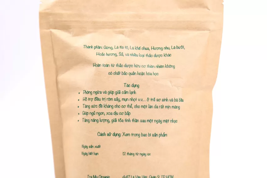 Túi Tắm Và Xông Thảo Dược Thiên Nhiên, Hòa Chung Nước Ấm, Thải Độc Cho Da, Hương Thơm Tự Nhiên Từ Thảo Mộc