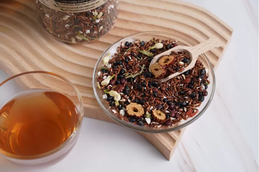 Herbal Brown Rice Tea, Soursop Flavor, Brown Rice Tea, Soursop Tea, Healthy Tea, Natural Tea, Local Ingredients, Tea Gift, 500Gr