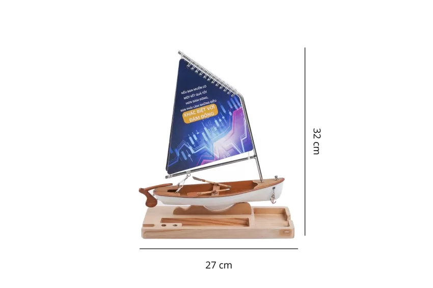 Lucky Paddles Sailboat Model C250.T5 With Calendar