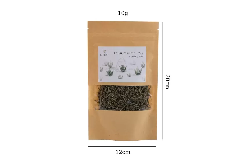 Trà Hương Thảo, Túi Zip 10g, Trà Rosemary, Trà Thảo Mộc, Thư Giãn Tâm Trí, Trà Tỉnh Táo, Tốt Cho Tiêu Hóa, Quà Sức Khỏe, Quà Cho Gia Đình