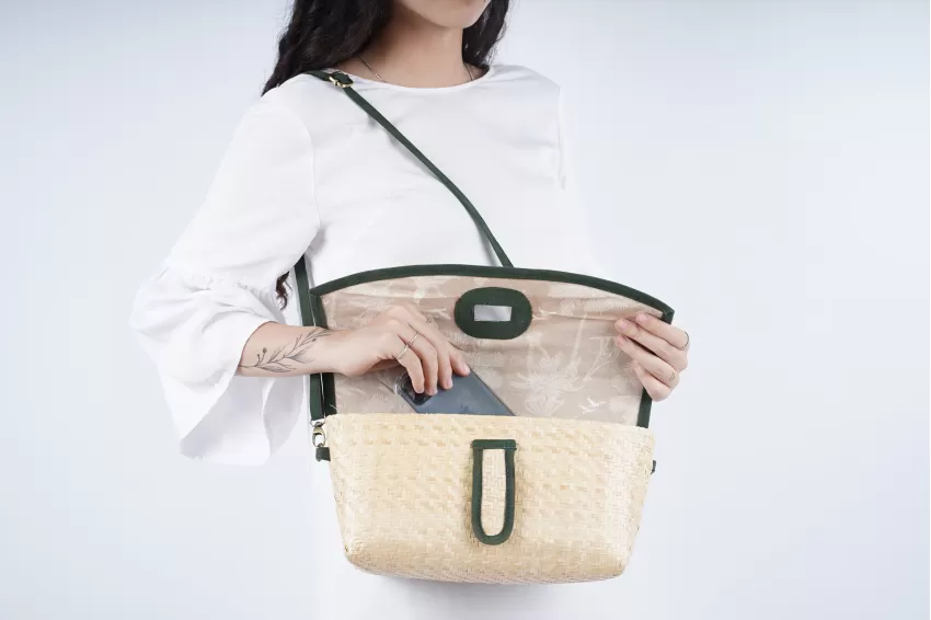 SUNA Rectangular Corypha Bag